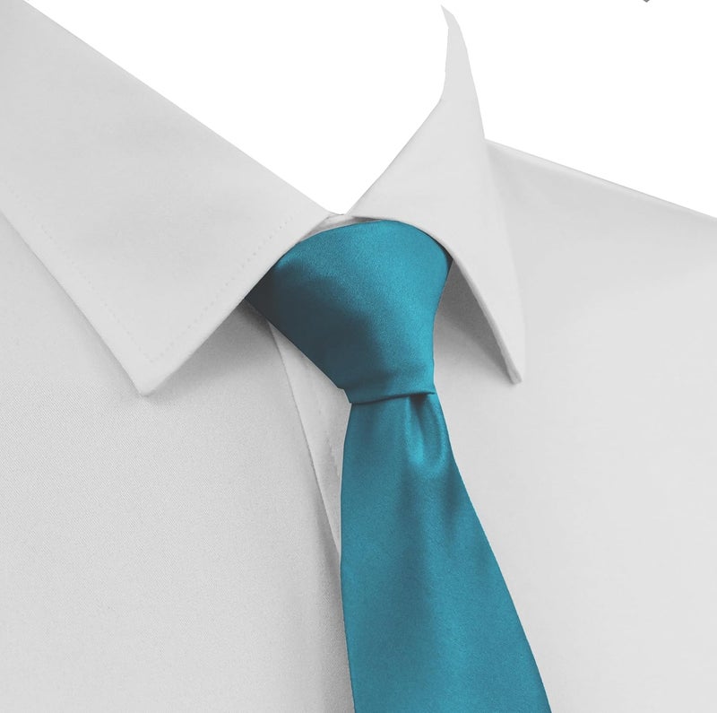 Trilece Ties for Men - Men's Solid Color Ties - Formal Neckties for Men - Neck Tie for Man - Image 2